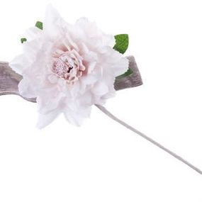 Kvet MagicHome, pivónia, so stuhou, svetlo ružová, stonka, veľkosť kvetu: 17 cm, dĺžka kvetu: 37 cm, bal. 6 ks