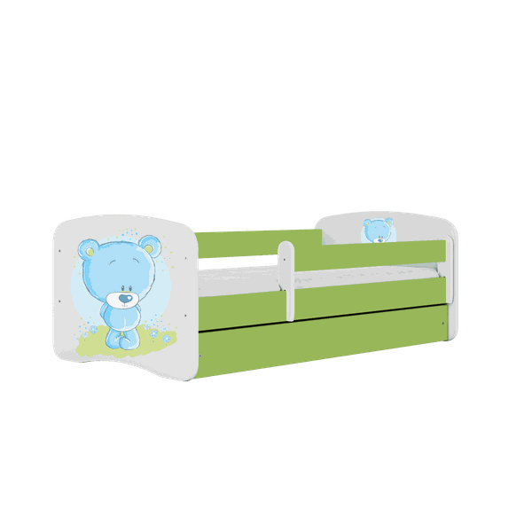 Letoss Detská posteľ BABY DREAMS 160/80- Modrý Macko Modrá Bez matraca Bez uložného priestoru