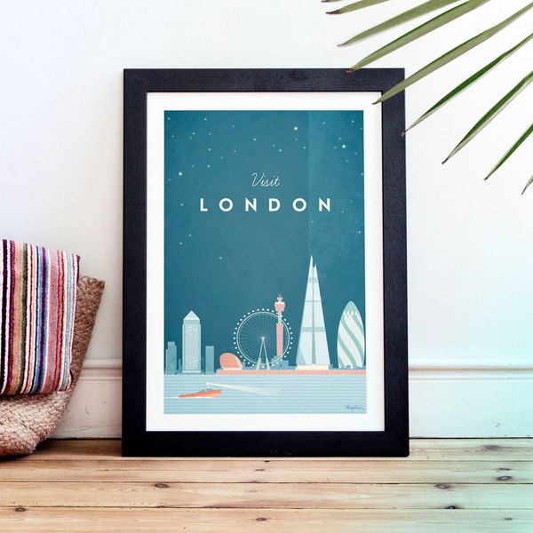 Plagát Travelposter London, 30 x 40 cm