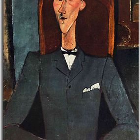 Portrait of Jean Cocteau Obraz Modigliani  zs17687