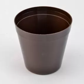 Kinekus Kvetináč klasický plastový, priemer 16cm, hnedý