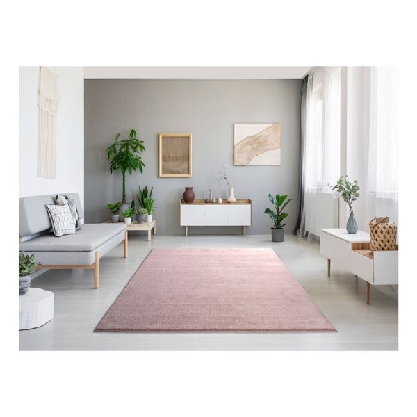 Ružový koberec Universal Montana, 200 × 290 cm