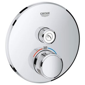 Grohe Grohtherm SmartControl - Termostatická sprchová batéria pod omietku s jedným ventilom, chróm 29118000