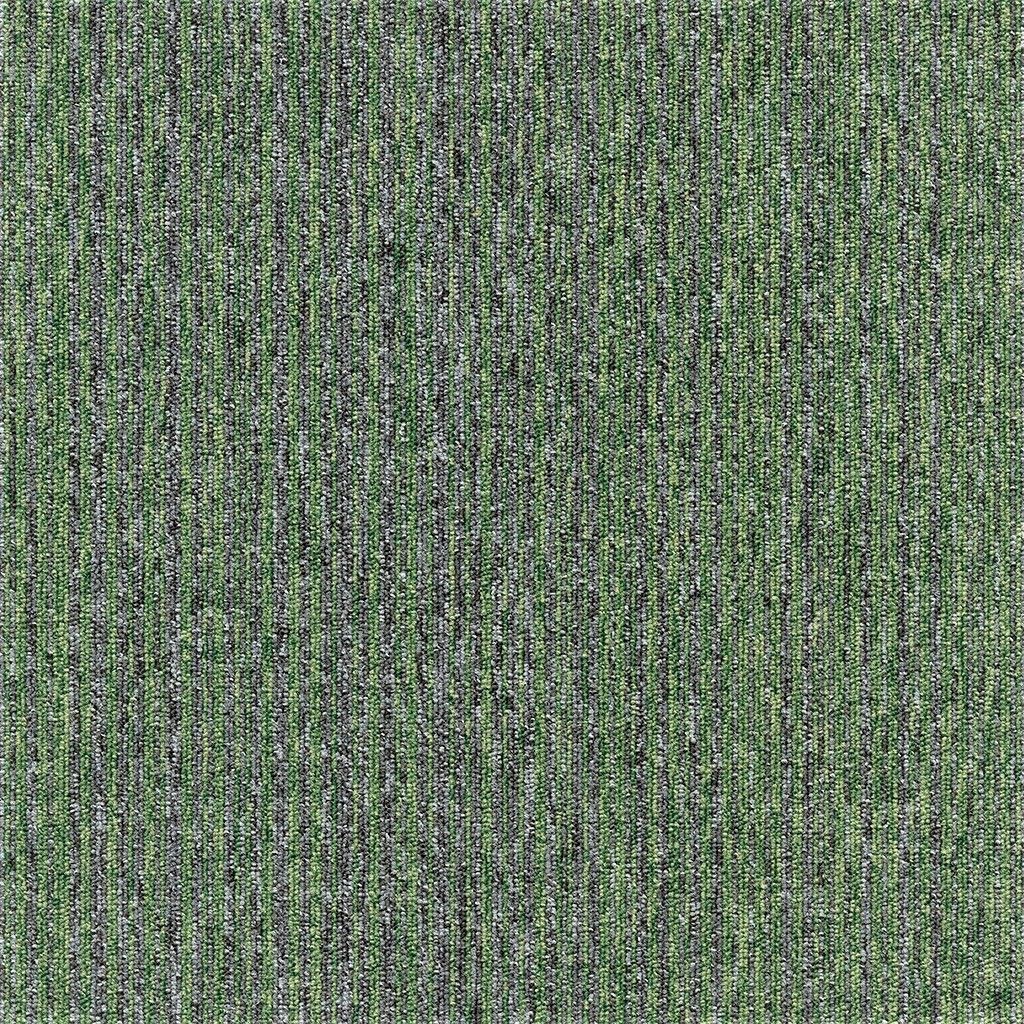 Kobercový štvorec Coral Lines 60376-50 zeleno-šedý - 50x50 cm