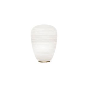 Foscarini Rituals 1 semi nástenné svietidlo zlatá, Obývacia izba / jedáleň, ručne fúkané sklo, kov, E27, 30W, L: 24 cm, K: 34cm