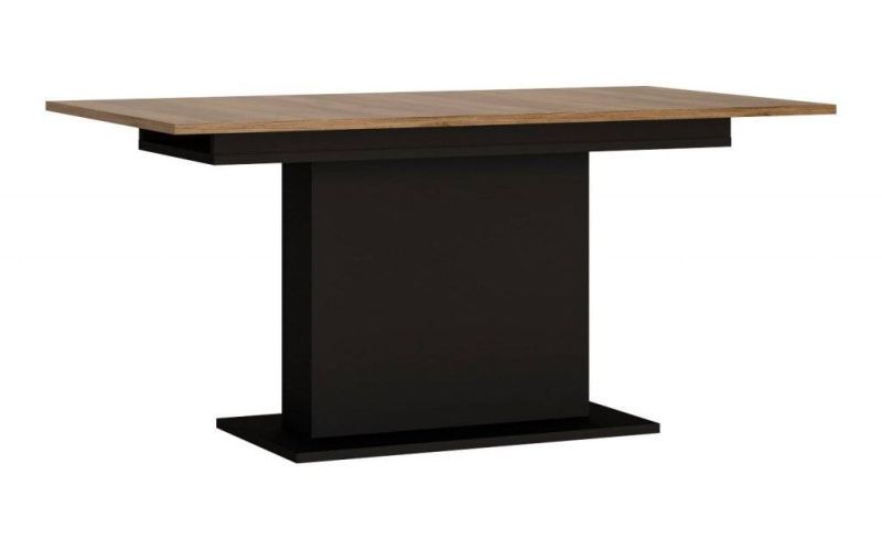 Jedálenský stôl EXT SOPERO BROT02 dub catania/čierna perla