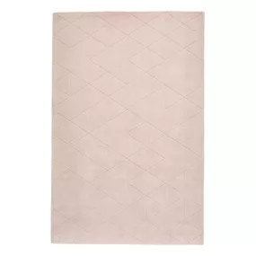 Ružový vlnený koberec Think Rugs Kasbah, 120 x 170 cm