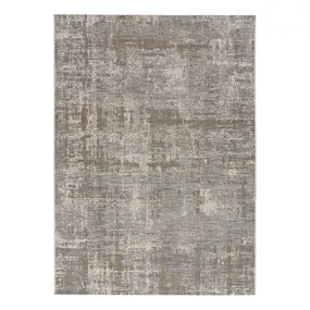 Hnedo-sivý vonkajší koberec Universal Luana, 155 x 230 cm
