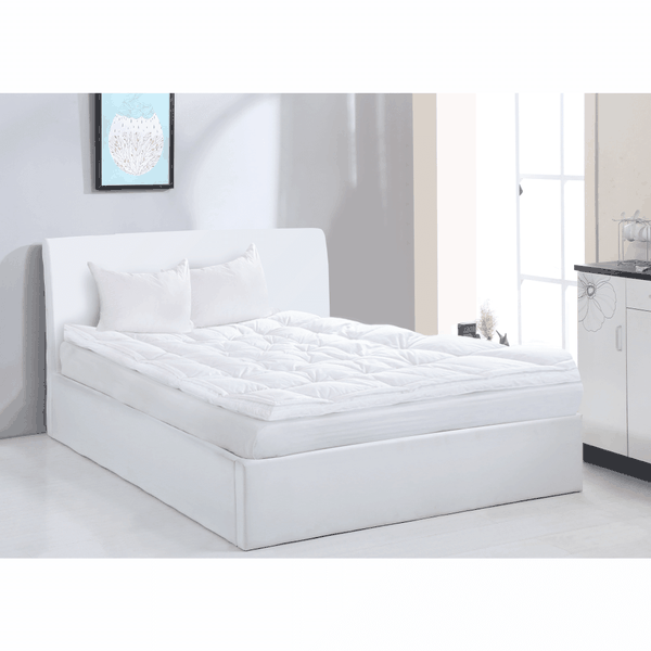 Manželská posteľ s úložným priestorom, biela, 180x200, KERALA