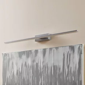 Euluna Nástenné LED svietidlo Miroir 80 cm hliník 3000 K, Kúpeľňa, hliník, oceľ, plast, 6.9W, L: 80 cm, K: 5cm