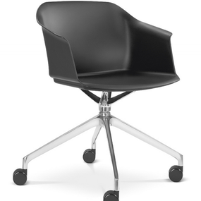 LD SEATING - Stolička WAVE 030,F75-N6 celoplastová