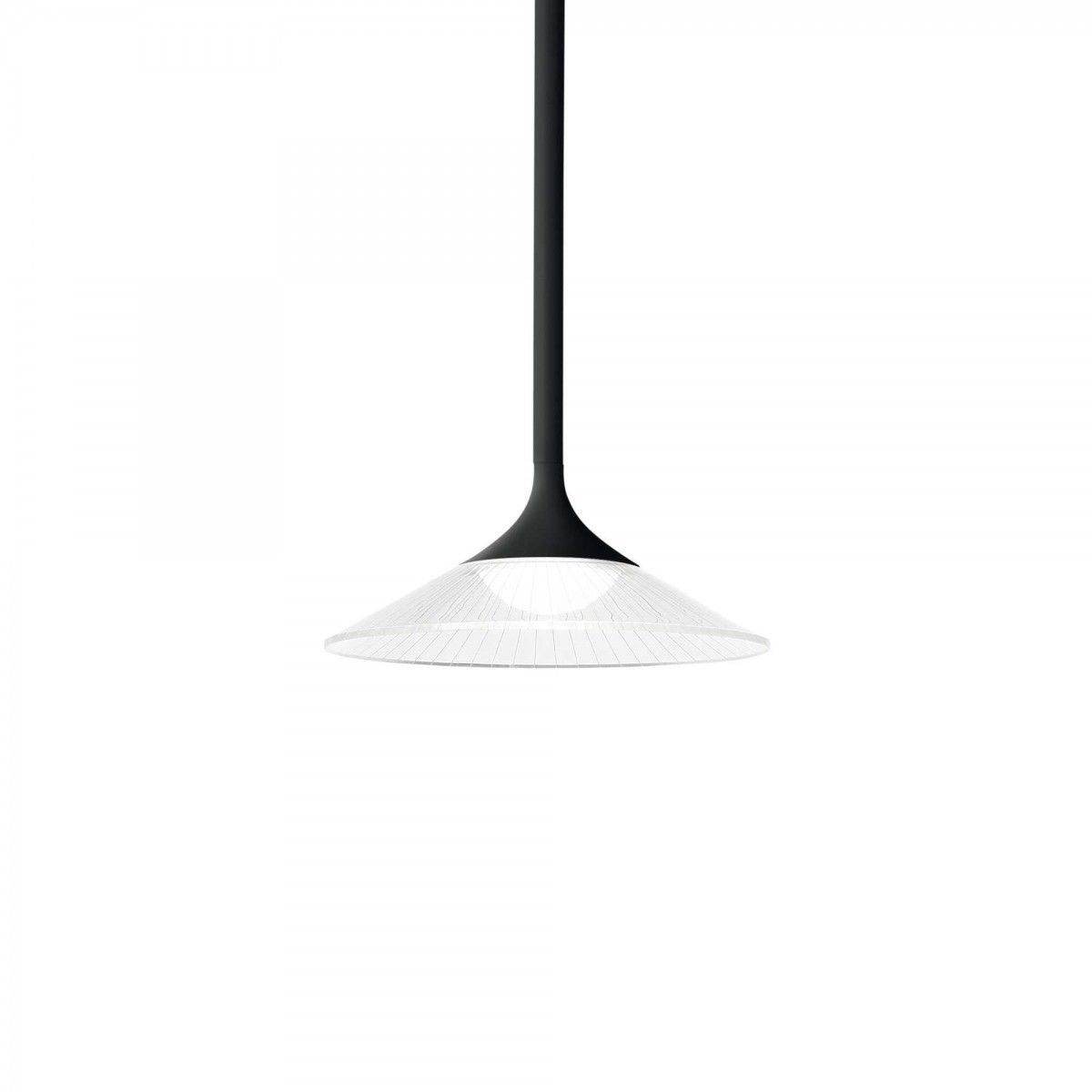 Ideal Lux 256436 LED závesné stropné svietidlo Tristan 1x5W | 540lm | 3000K - čierna