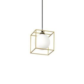 Závěsné svítidlo Ideal Lux LINGOTTO SP1 251103 G9 1x28W IP20 12cm měděné