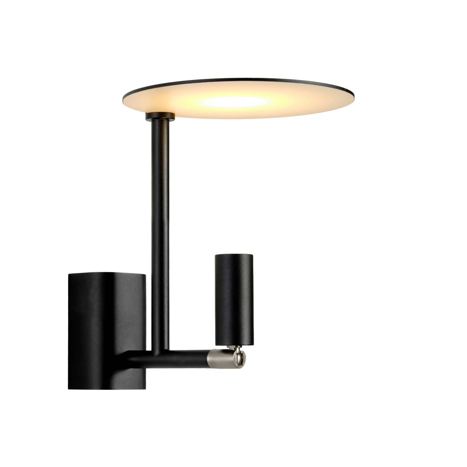Carpyen LED svetlo Kelly, svetlá nastaviteľné čierna/nikel, Obývacia izba / jedáleň, kov, 3.2W, K: 19cm