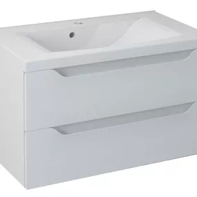 SAPHO - WAVE umývadlová skrinka 79,7x45x47,8cm, biela WA080-3030
