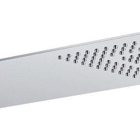 SAPHO - SLIM hlavová sprcha zo steny 220x500x2,4mm, hranatá, nerez mat MS733