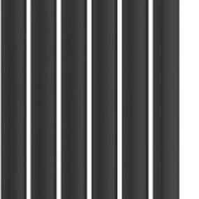 MEXEN - Oregon vykurovací rebrík/radiátor 1800 x 350 mm, 604 W, čierny W202-1800-350-00-70