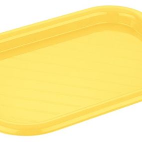 TONTARELLI Plastový podnos TONTARELLI 40x27,5cm žltý