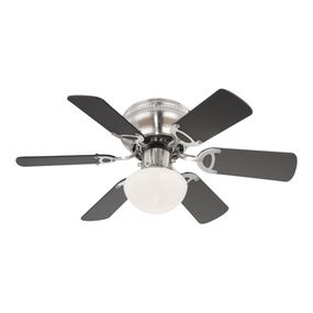 GLOBO 307 - Stropný ventilátor UGO 1xE27/60W/230V