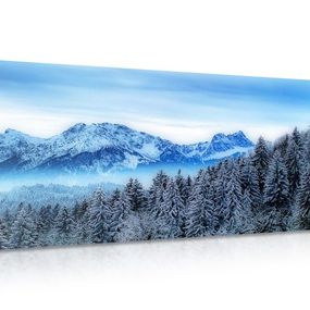 Obraz zamrznuté hory - 100x50