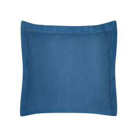 DomTextilu Navy blue jednofarebná dekoračná obliečka na vankúš NOVA COLOR 70x90 cm Modrá 39034-208775