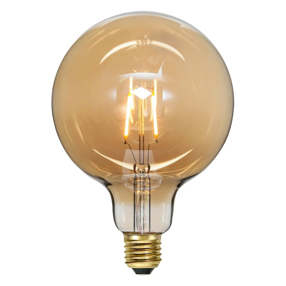 Teplá LED/filamentová žiarovka E27, 1 W Vintage Gold – Star Trading