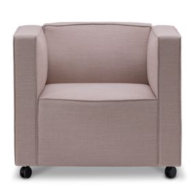 OFFECCT - Kreslo PAULINE s kolieskami