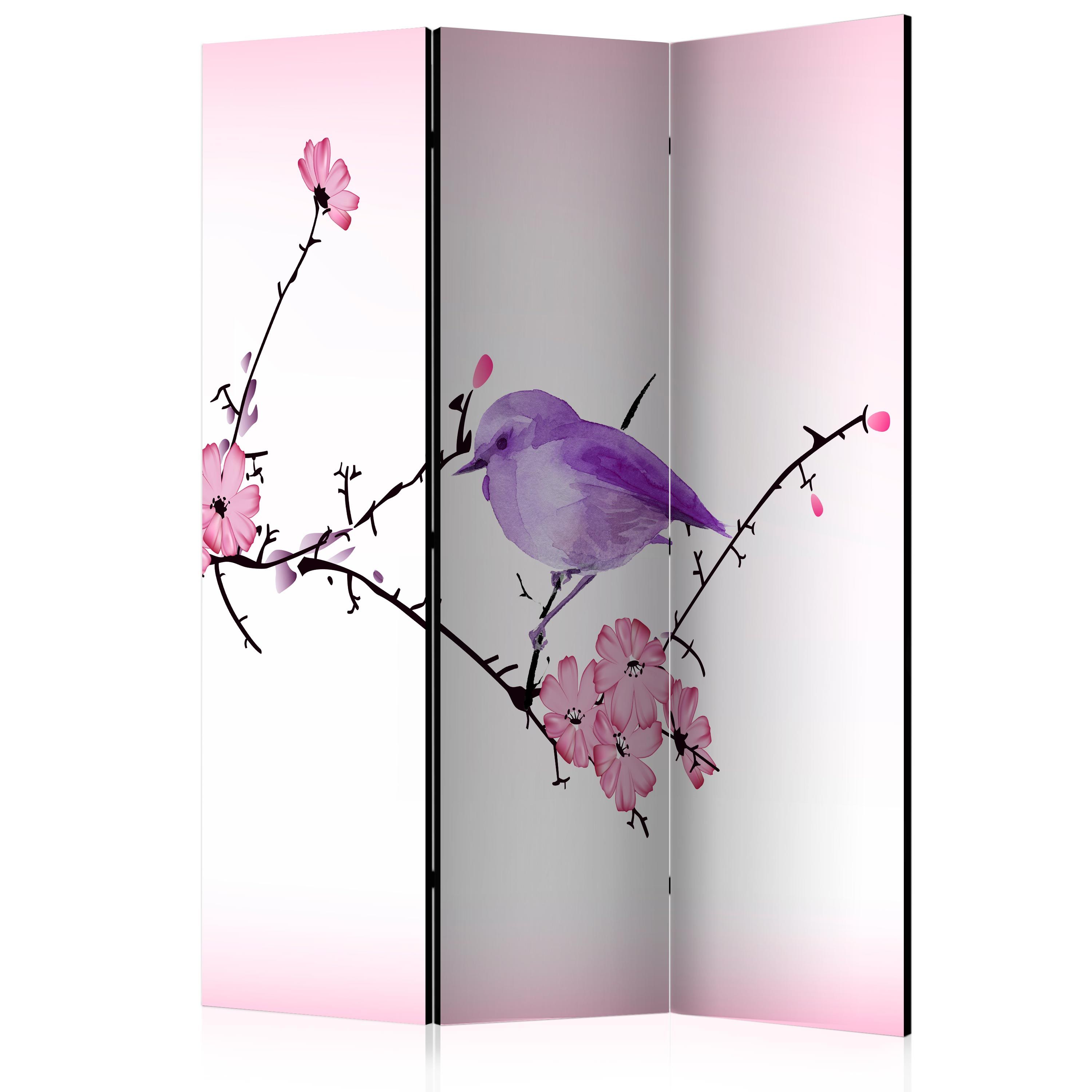 Artgeist Paraván - Bird on a Branch [Room Dividers]