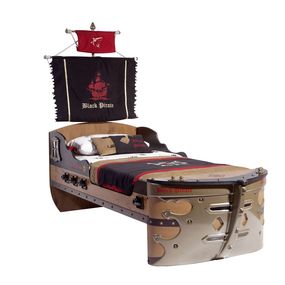 ČILEK - Detská posteľ loď PIRATE 90x190 cm