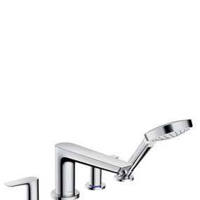 HansGrohe Talis E - Batéria na okraj vane, 4-otvorová inštalácia, chróm 71748000