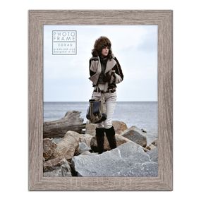 Sivohnedý rámik na fotografiu Styler Narvik, 36 x 46 cm