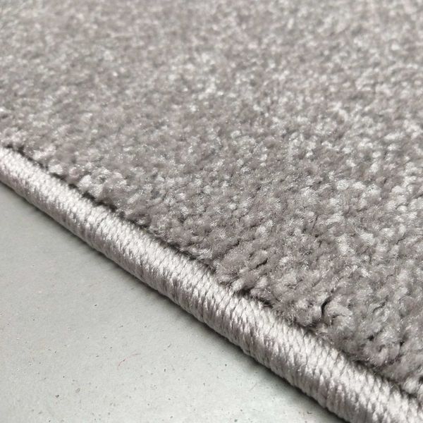 DomTextilu Jednofarebný koberec sivej farby 26659-154796
