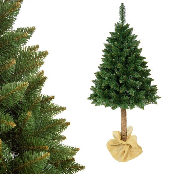 Vianočný stromček na pni Christee 6 160 cm - zelená
