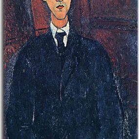 Portrait of the painter Manuel Humbert Obraz Modigliani zs17671