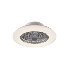 Trio R62522187 LED svietidlo s ventilátorom Stralsund 1x30W | 3000-6500K - nastaviteľné, s diaľkovým ovládačom