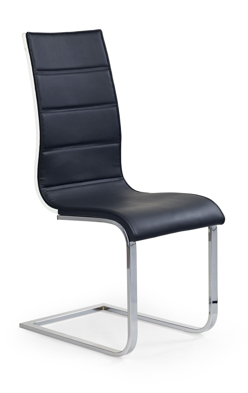 Jedálenská stolička K104 čierna + biela