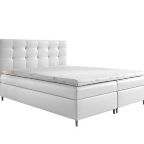 Expedo Čalúnená posteľ boxspring MARIANA + topper, 200x200, madryt 920