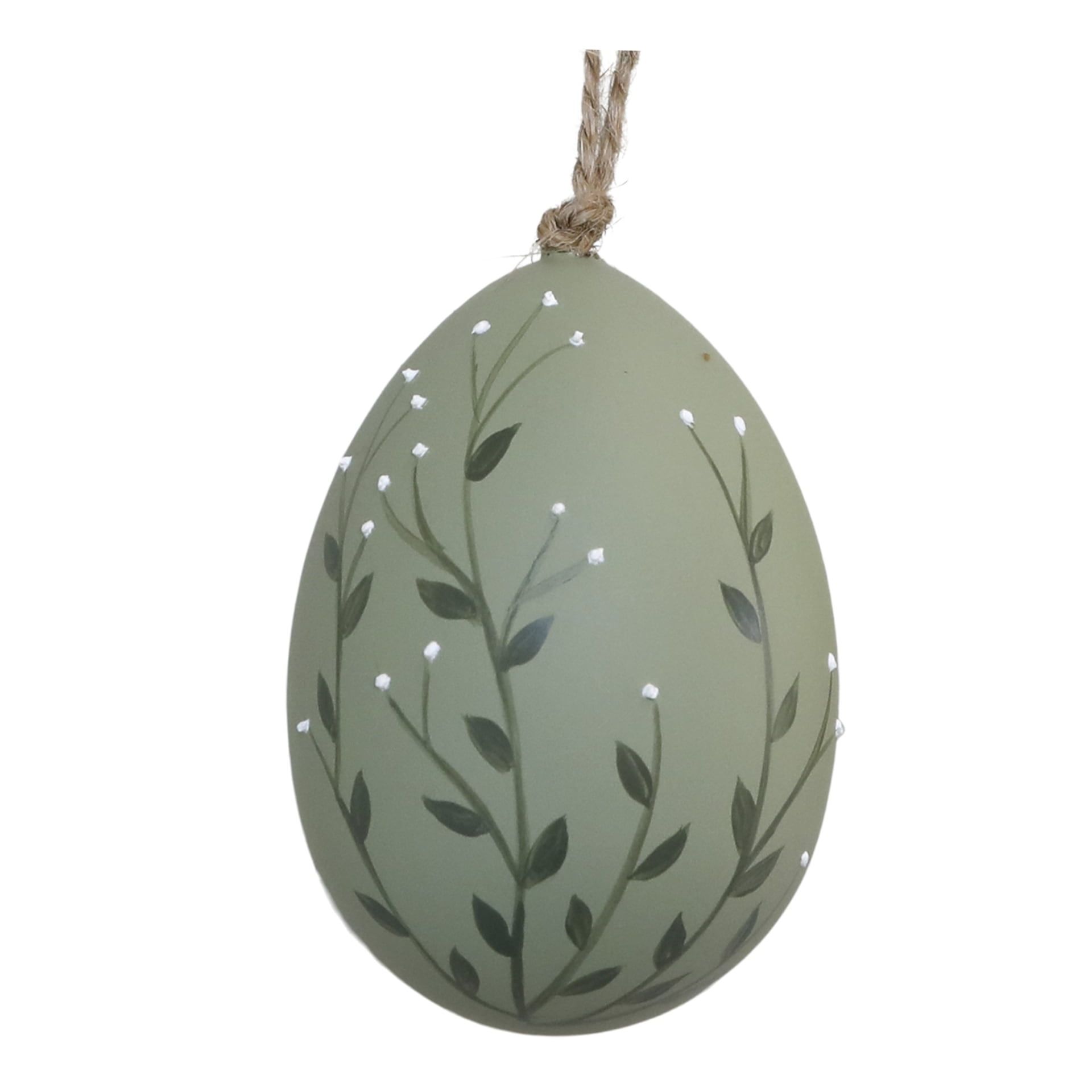 Chic Antique Veľkonočná dekorácia Easter Egg Flowers Verte 7 cm