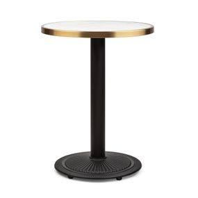 Blumfeldt Patras Jewel, mramorový stôl, secesný štýl, Ø: 57,5 cm, výška: 75 cm, liatinový stojan
