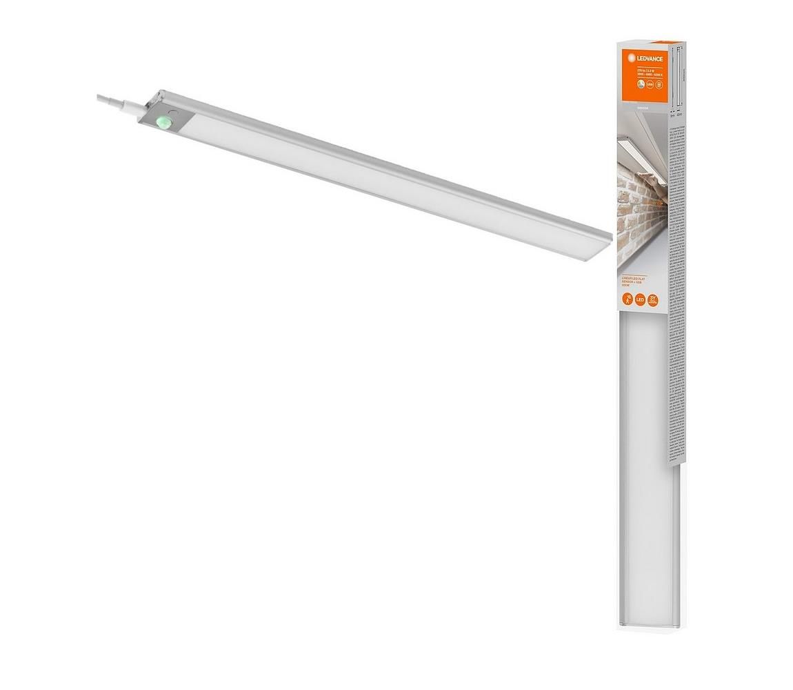 Ledvance -LED Podlinkové svietidlo so senzorom LINEAR LED/3,2W/5V 3000/4000/6500K