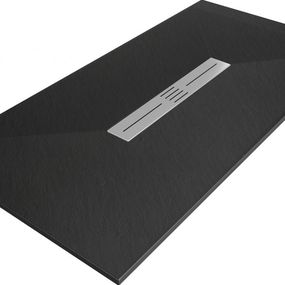 MEXEN - Toro sprchová vanička obdĺžniková SMC 160x70 cm, čierna 43707016