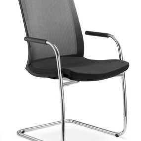 LD SEATING Konferenčná stolička STORM 203-KZ-N1 - kostra čierna