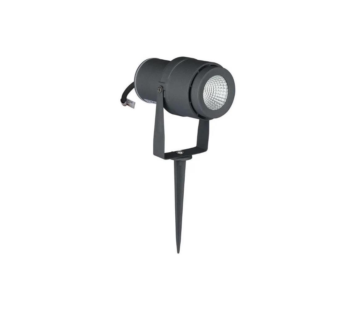 LED Vonkajšia lampa LED/12W/230V 4000K antracit IP65