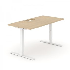 NARBUTAS - Výškovo nastaviteľný stôl ONE H 160x80 cm