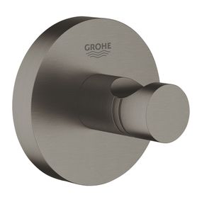 Grohe Essentials - Háčik na kúpací plášť, kartáčovaný Hard Graphite 40364AL1