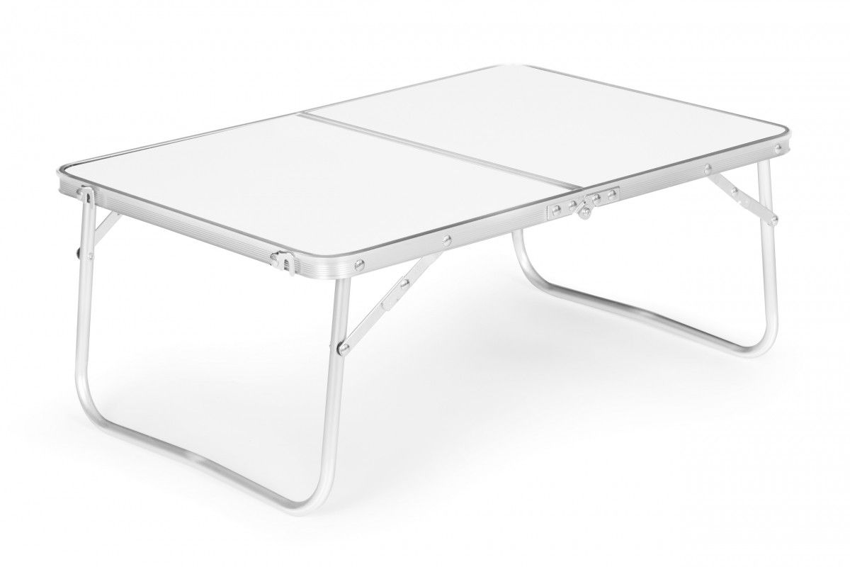 Kempingový stôl Trish 60x40 cm biely