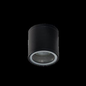 AZZARDO AZ3314 TECHNOLine JOE TUBE BLACK vonkajšie stropné svietidlo 1xGU10 35W IP54 čierna