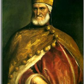 Portrait of Doge Andrea Gritti zs18347 - Tizian obraz