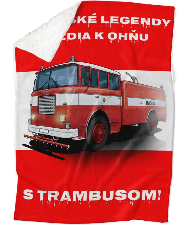 Deka Hasičské legendy – Trambus (Podšitie baránkom: ANO)