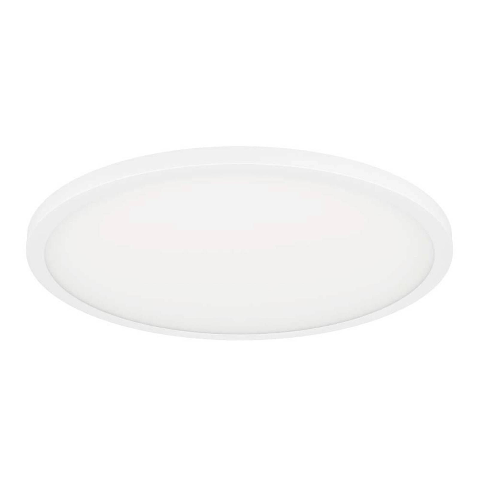 EGLO connect Sarsina-Z svietidlo biela Ø 45 cm, Obývacia izba / jedáleň, hliník, oceľ, plast, 33.5W, K: 5.2cm